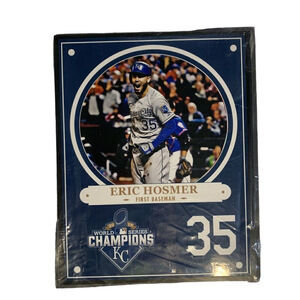 World Series 2015 Champions Kansas City Royals 2015 8x10 Plaque Steiner Sports